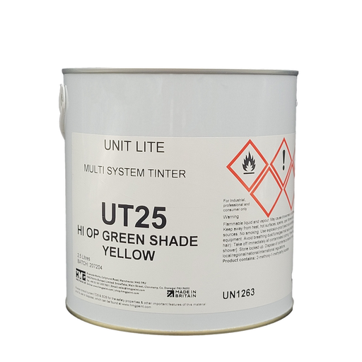 [HMG.UNLT25-2.5L] HMG (UT25) HIGH OPACITY GREEN SHADE YELLOW 2.5L (Each)