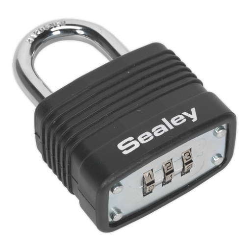 [PL301C] Sealey Steel Body Combination Padlock 40mm