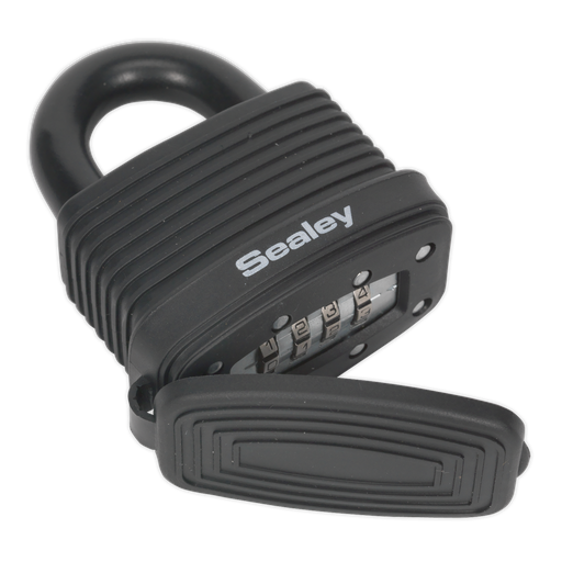 [PL302CW] Sealey Steel Body Weatherproof Combination Padlock 48mm