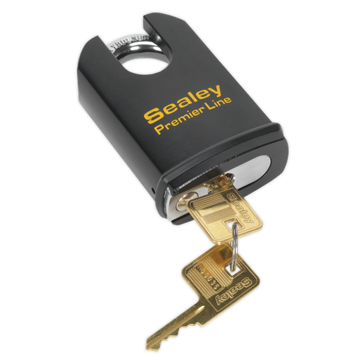 [PL503S] Sealey Premier™ Steel Body Padlock Shrouded Shackle 61mm