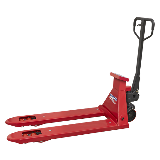 [PT1150SC] Sealey Pallet Truck with Scales 1150 x 555mm 2000kg Capacity