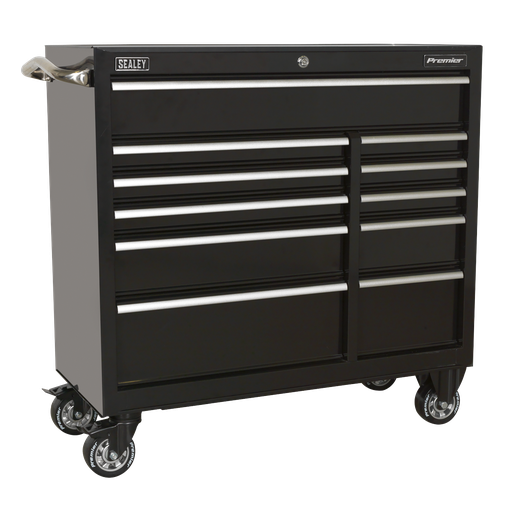 [PTB105511] Sealey Premier™ Heavy-Duty Extra-Wide Rollcab 11 Drawer 1055mm - Black