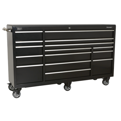 [PTB183015] Sealey Premier™ Heavy-Duty Extra-Wide Rollcab 15 Drawer 1845mm -