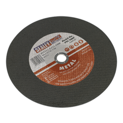 [PTC/300C] Sealey 305 x 2.8mm Cutting Disc 25.4mm Bore