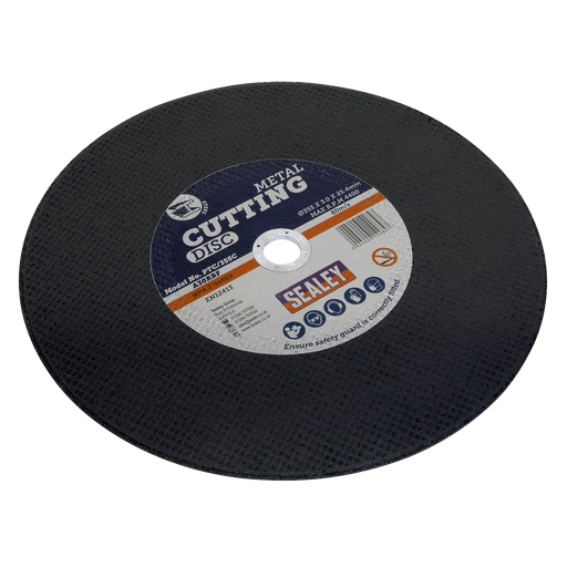 [PTC/355C] Sealey 355 x 3mm Cutting Disc 25.4mm Bore
