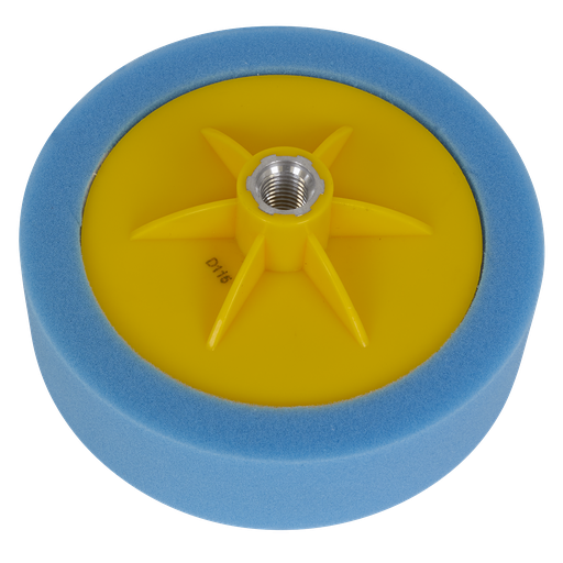 [PTC/CH/M14-B] Sealey 150 x 50mm Buffing & Polishing Foam Head M14 x 2mm - Blue/Medium