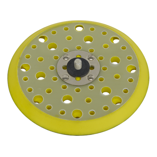 [PTC150MH] Sealey 150mm DA Dust-Free Multi-Hole Backing Pad for Hook-and-Loop Discs 5/16"UNF