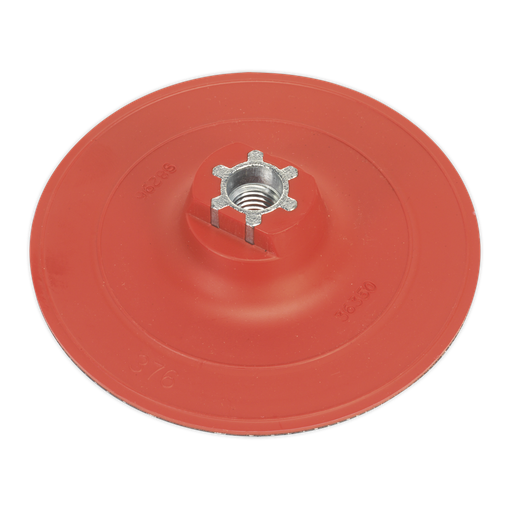 [PTCBPV3] Sealey 120mm Hook-and-Loop Backing Pad M14 x 2mm