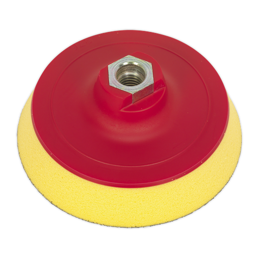[PTCBPV3S] Sealey 120mm Hook-and-Loop Ultra-Soft Backing Pad M14 x 2mm