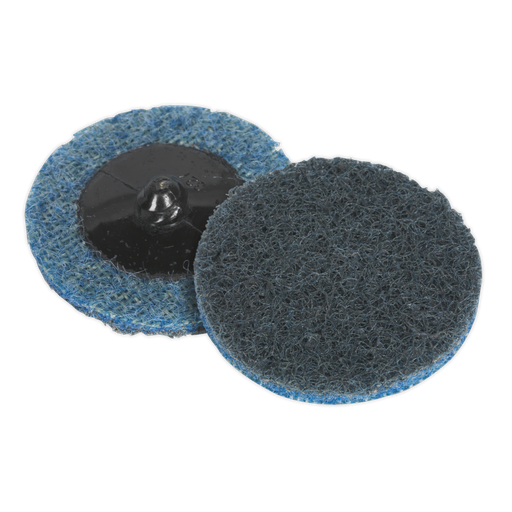 [PTCQC50F] Sealey Quick Change Preparation Pad 50mm, Fine - Pack of 10