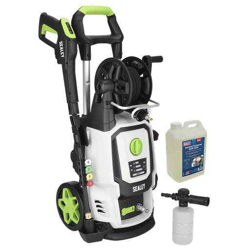 [PW2400COMBO] Sealey Pressure Washer with Snow Foam 170bar 450L/hr