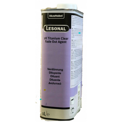 [LES.531413] 1ltr  Lesonal 2K Titan Clear Fade Out (Each)