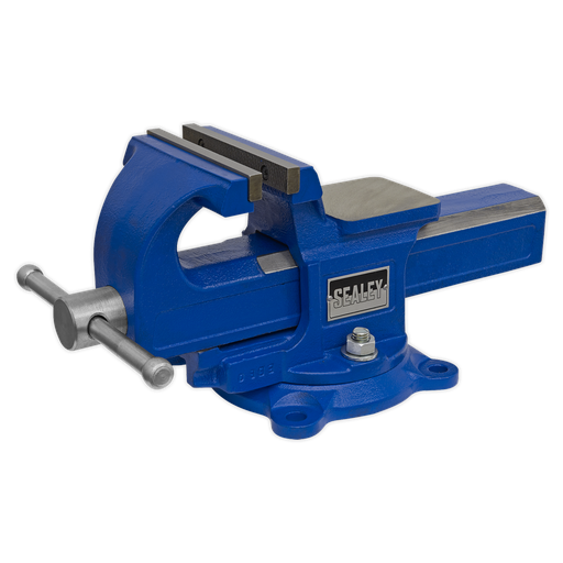 [QAVE125] Sealey Quick Action SG Iron Vice with Swivel Base 125mm