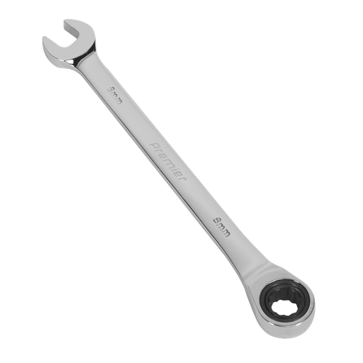 [RCW08] Sealey Premier Combination Ratchet Spanner 8mm