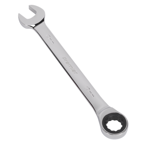 [RCW17] Sealey Premier Combination Ratchet Spanner 17mm