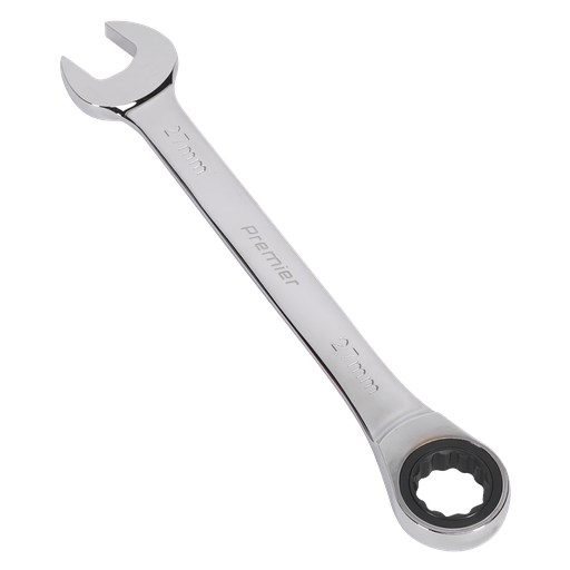 [RCW27] Sealey Premier Combination Ratchet Spanner 27mm
