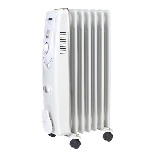 [RD1500] Sealey 7-Element Oil Filled Radiator 1500W/230V