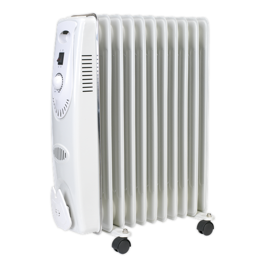 [RD2500] Sealey 11-Element Oil-Filled Radiator 2500W/230V