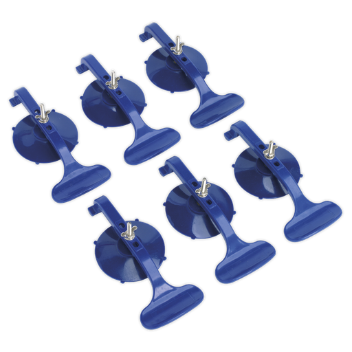 [RE006] Sealey Suction Clamp Set 6pc