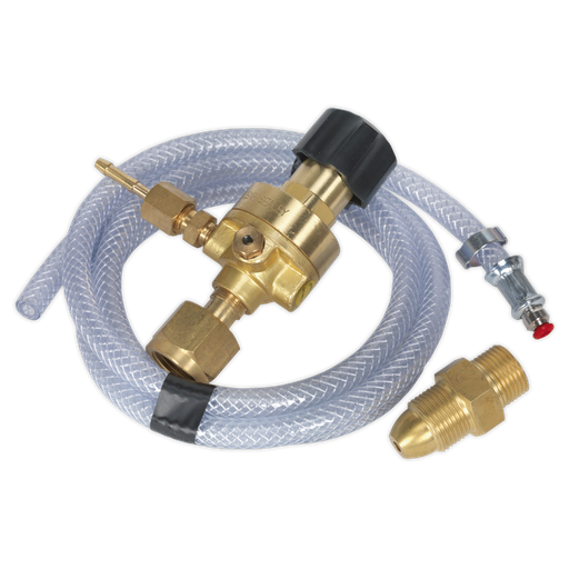 [REG/KIT/MZ] Sealey Industrial MIG Gas Regulator Kit No Gauge