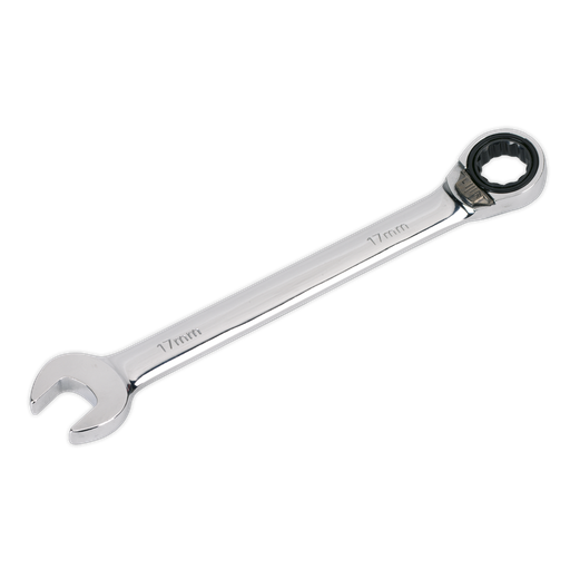 [RRCW17] Sealey Premier Reversible Ratchet Combination Spanner 17mm