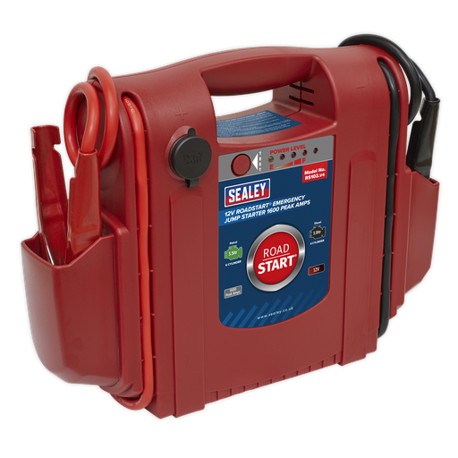 [RS102] Sealey RoadStart® 12V Emergency Jump Starter 1600 Peak Amps