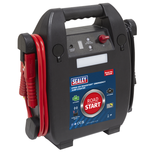 [RS103B] Sealey RoadStart® 12V Emergency 8-Cylinder Jump Starter 5L