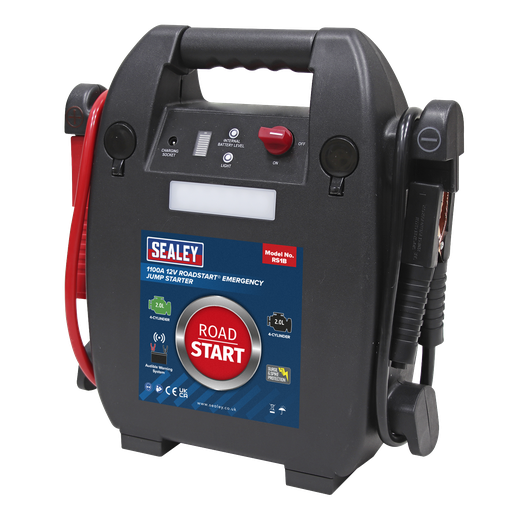 [RS1B] Sealey RoadStart® 12V Emergency 4-Cylinder Jump Starter 2L