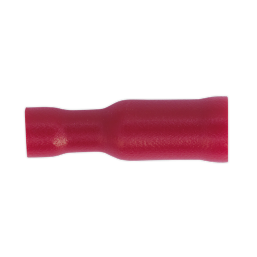 [RT23] Sealey Female Socket Terminal 4mm, Red - Pack of 100