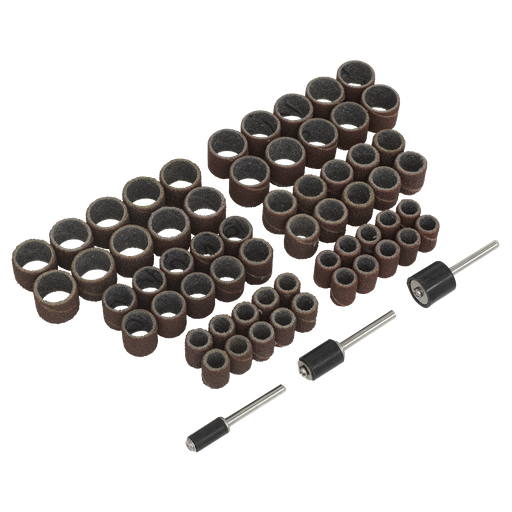 [RTA63SB] Sealey Rotary Tool Sanding Bands Set 63pc