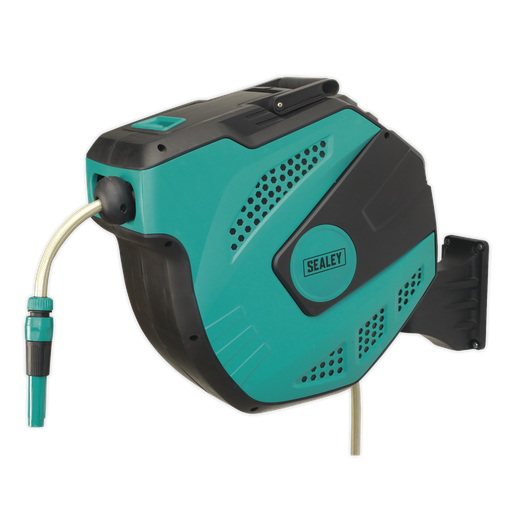 [RWH30] Sealey Auto-Rewind Control Garden Hose Reel 30m