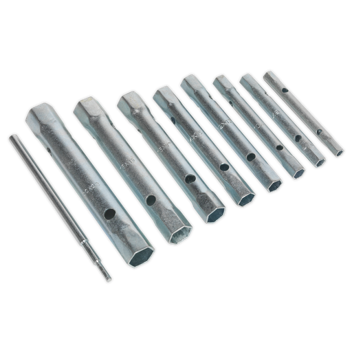 [S01053] Sealey Siegen Box Spanner Set 9pc