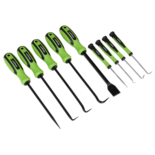 [S01103] Sealey Siegen Scraper & Hook Set 9pc