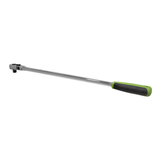 [S01209] Sealey Siegen Extra-Long Flexi-Head Ratchet Wrench with Flip Reverse 1/2"Sq Drive