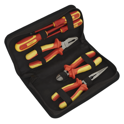 [S01218] Siegen Electrical Tool Kit 6pc - VDE Approved