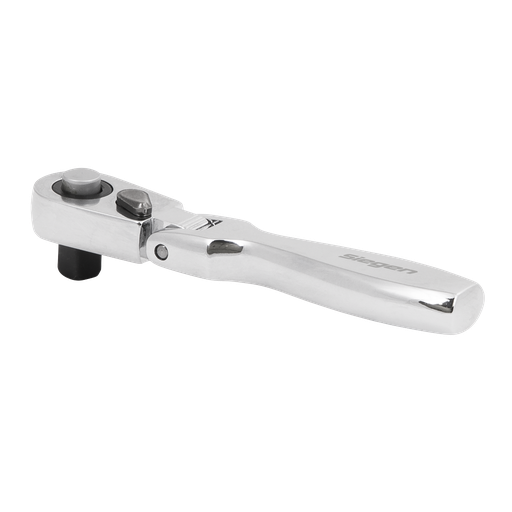 [S01254] Sealey Siegen Micro Flexi-Head Ratchet Wrench 1/4"Sq Drive