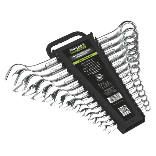 [S0402] Siegen Combination Spanner Set 14pc