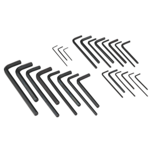 [S0465] Sealey Siegen Hex Key Set 25pc