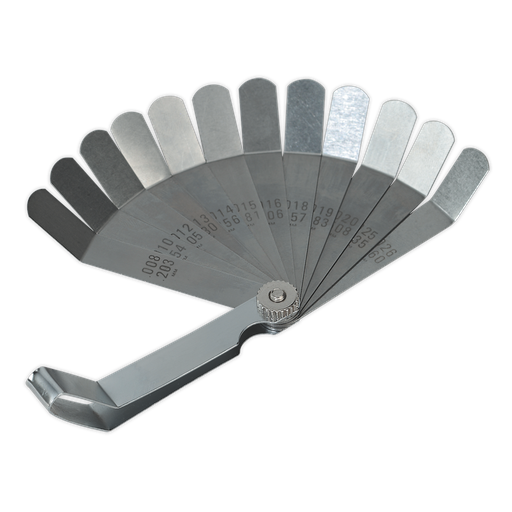 [S0516] Siegen Dual Marked Offset Feeler Gauge 12 Blade