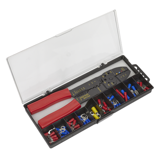 [S0536] Sealey Siegen Crimping Tool Set