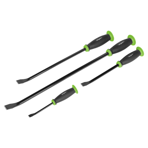 [S0557] Sealey Siegen Pry Bar Set with Hammer Cap 4pc