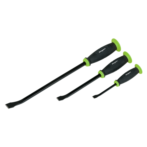 [S0558] Sealey Siegen Pry Bar Set with Hammer Cap 3pc