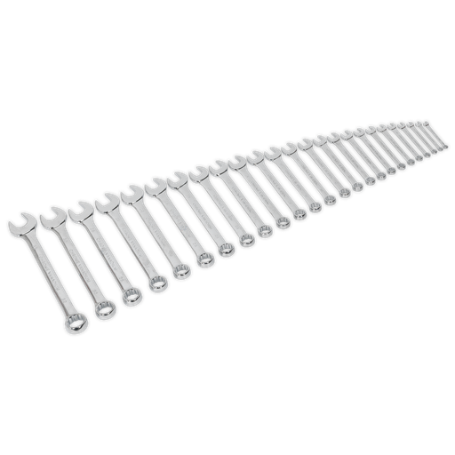 [S0564] Sealey Siegen Combination Spanner Set 25pc