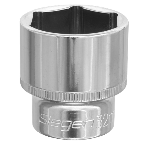 [S0665] Sealey Siegen Socket 1/2"Sq Drive 32mm