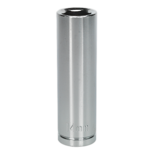 [S0670] Sealey Siegen Deep Socket 1/2"Sq Drive 14mm