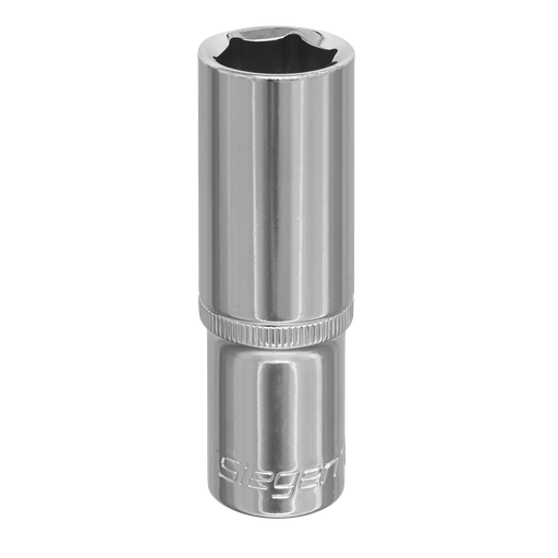 [S0674] Sealey Siegen Deep Socket 1/2"Sq Drive 18mm