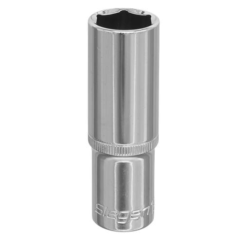 [S0675] Sealey Siegen Deep Socket 1/2"Sq Drive 19mm