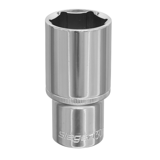 [S0682] Sealey Siegen Deep Socket 1/2"Sq Drive 30mm