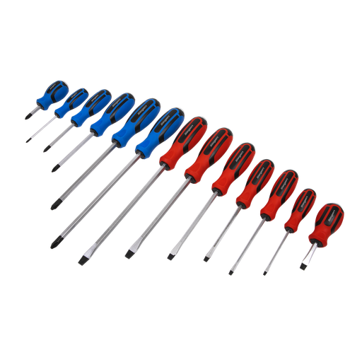 [S0754] Sealey Siegen Hammer-Thru Screwdriver Set 13pc