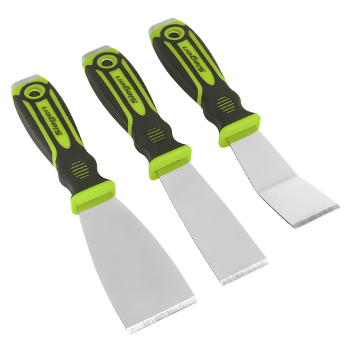 [S0856] Sealey Siegen Scraper Set with Hammer Cap 3pc